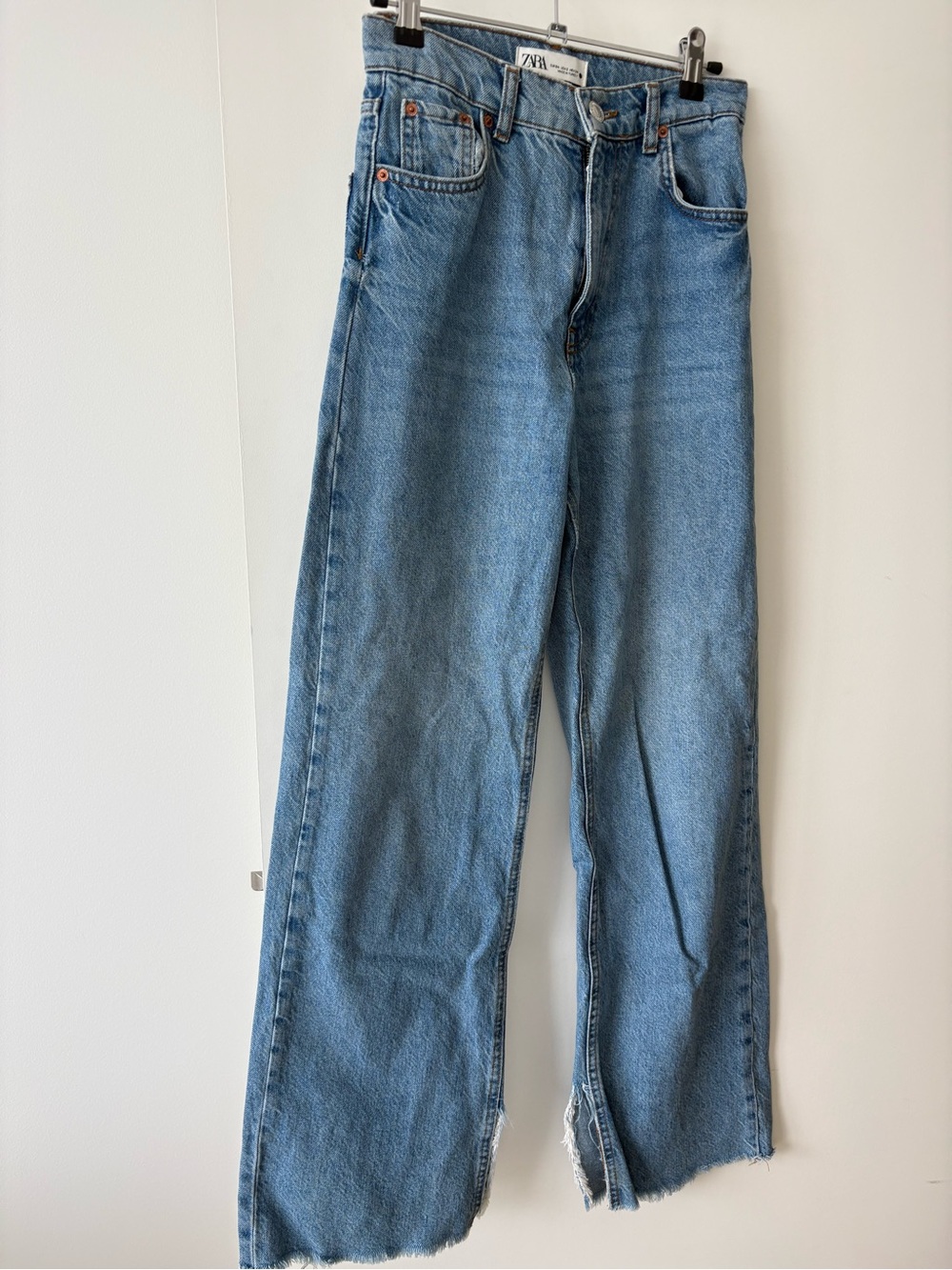 ZARA Light Blue Straight Leg Jeans